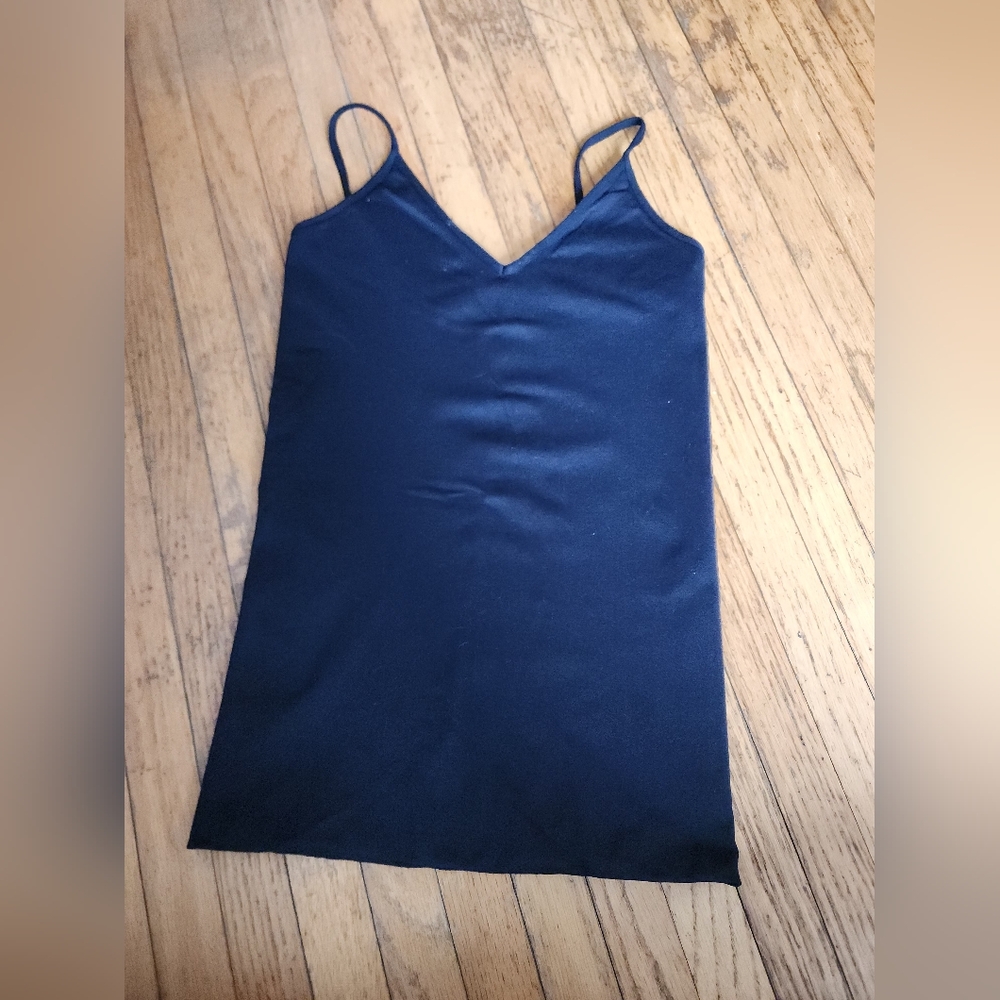 Babaton Black Long Tank Top